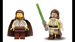 QuiGon Jinn Minifigure Timeline [upl. by Ahsaz]