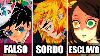 LA HISTORIA PASADA de TODOS los PILARES en KIMETSU NO YAIBA [upl. by Croner]