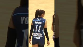 Yolla Yuliana yollayuliana yolla volleyball bgchannel shorts short shortvideo [upl. by Ycart]