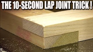 The Clever 10second woodworking trick I use to impress people [upl. by Neale]