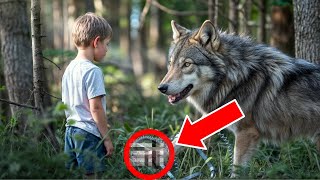 BOY TRIES TO SAVE WOLF WITH PAW TRAPPED IN A TRAP WHAT THE WOLF DID SHOCKED EVERYONE [upl. by Nnylrefinnej]