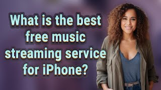 What is the best free music streaming service for iPhone [upl. by Aicirtap]