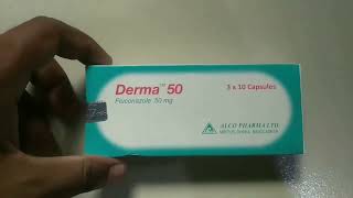 Darma 50 mg Bangla  ডারমা ৫০  দাদ চুলকানি ভালো হবে চিরতরে ডারমা ৫০ কি কাজ করে Derma 50 কিসের ঔষধ [upl. by Aihpledalihp]