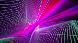 4K Relaxing Live Wallpaper  Colorful Glowing Neon Toroid AAVFX [upl. by Nayrda]