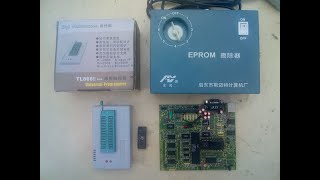 80C32  EPROM  Como Apagar e Gravar a Memória EPROM 27C512 [upl. by Nedyrb]