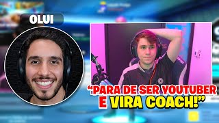 PULGA CONTRATA OLUI PARA dar COACH na FINALS da CASH SOLO [upl. by Zetnom619]