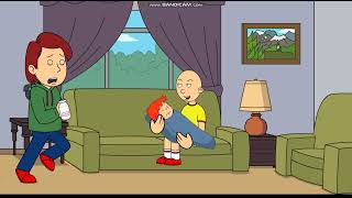 Caillou Pinches His Baby Sister RosieGrounded [upl. by Lednor249]