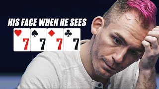 Most Entertaining QUADS Hands  PokerStars [upl. by Aimek]