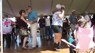 Zydeco dancing at Gator By the Bay 2014 [upl. by Lombardy]