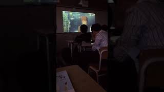 2017 인천원당고 2학년 7반 quot너의 이름은君の名は｡quot 결말 리액션 High School Students reaction to movie quotYour namequot [upl. by Natloz]