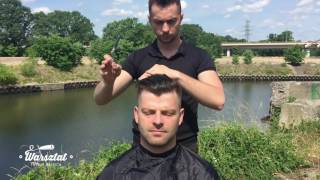 Mariusz  Fryzura typu undercut  Warsztat Fryzur Męskich Wrocław  Barbershop [upl. by Ttiwed]