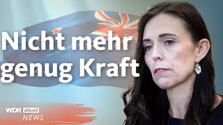 Rücktritt Neuseelands Premierministerin Jacinda Ardern legt Amt nieder  Aktuelle Stunde [upl. by Cumine]