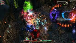 Grim Dawn  Pet Cabalist beating Crucible Waves 161170 w Extra Spawn Point [upl. by Gnod308]