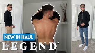 NEW IN LEGEND LONDON Mens Clothing Haul amp TryOn  Menswear Essentials 2022 [upl. by Nosnej298]