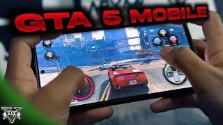 GTA 5 MOBILE  GTA V Android  GTA V ON MOBILE  GTA 5 [upl. by Cynthie]