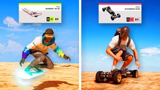 Mountainboard VS Hoverboard In Riders Republic [upl. by Siuqramed]