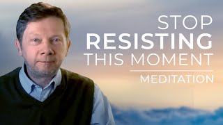 Allow This Moment to Be as It Is  Let Go and Surrender with This 20 Minute Meditation with Eckhart [upl. by Rednal386]