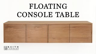 How to build a Modern Console Table [upl. by Atilrahc471]