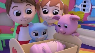 Luke amp Lily  Rock a bye baby  Lullaby Song  Childrens Songs  Nursery Rhymes [upl. by Kalfas]