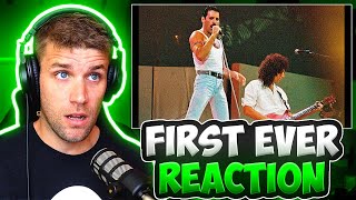 WHAT A PERFORMANCE  FIRST TIME Watching Queen  Full Concert Live Aid 1985 REACTION [upl. by Pelagi]