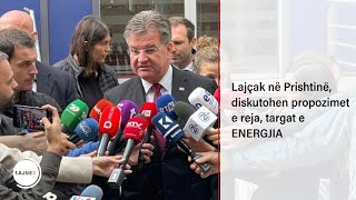 Lajçak në Prishtinë diskutohen propozimet e reja targat e ENERGJIA [upl. by Bianca]