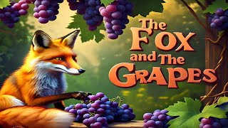 The Fox and The Grapes Story in English  Short Story for Kids Cartoon Tip Baby Boom [upl. by Iva539]