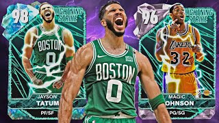 quotLIGHTNING STRIKEquot Pack Opening for Galaxy Opal Jayson Tatum NBA 2k25 Myteam PACKS LIVE [upl. by Hoem]