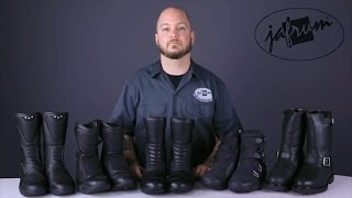 Touring Motorcycle Boot Buying Guide From Jafrumcom [upl. by Timofei]