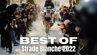 Strade Bianche 2022  Best Moments  Tadej Pogacar [upl. by Nac709]