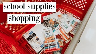 school supplies shopping vlog 2019 [upl. by Catton546]