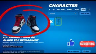 Fortnite air Jordons early gift [upl. by Inar301]