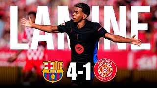 FC BARCELONA vs GIRONA 41 GOLEADA HISTÓRICA  La Liga 2024 [upl. by Lednar]