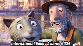 International Emmy Awards 2024  Tabby McTat Bags The Trophy In Kids Animation Category [upl. by Etessil]