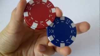 HD Poker Chip Twirl and Variation Tutorial [upl. by Lazor]