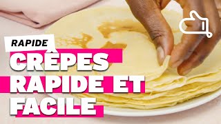 Crêpes rapide et facile [upl. by Aicercal]