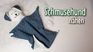 Schmusehund  Nähanleitung OHNE Schnittmuster  Für Anfänger  Nähtinchen [upl. by Nhguavaj]