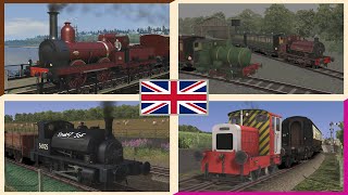 Tiny British Locomotives in Train Simulator 2022 [upl. by Lehcear]