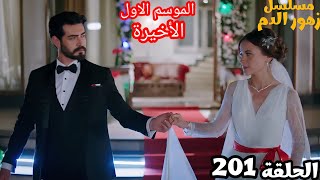 الحلقة 201مسلسل زهور الدممدبلج بالعربيةوأخيراً زفاف باران وديلان لكن حصل مفاجأة صادمة منعت فرحتهم [upl. by Nerrat]