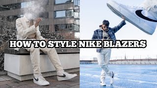 How To Style NIKE BLAZERS Mid 77 Sneakers 2023 [upl. by Astri812]