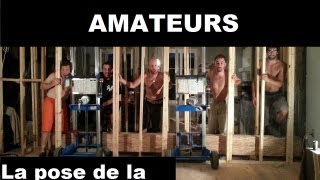 Comment poser une poutre en parallam  Jobbeurs amateurs  09 [upl. by Ojybbob]