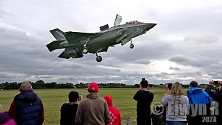 First ever UK Role Demo Display Lockheed MartinF35 B Lightning II [upl. by Findlay]