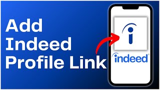 How to Add Indeed Profile Link 2024 [upl. by Newfeld]