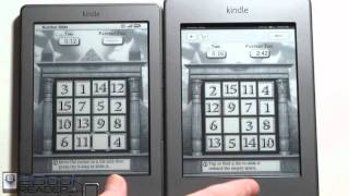 Kindle Touch vs Kindle 4 Comparison Review [upl. by Alemrac543]