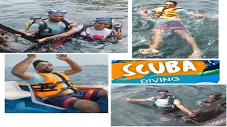 scuba Diving Activities  Goa Baina beach 02 [upl. by Pogah205]