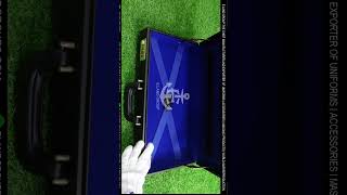 Masonic Regalia Half Briefcase MASTER MASON HARD CASE small Masonic mini hard case blue velvet [upl. by Aisile24]