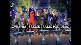 Žvejyba ar Ralis  Podiumas Rally Žemaitija 2024 [upl. by Ahsenik445]