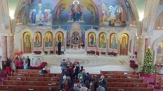 12242023 Orthros and Divine Liturgy for Sunday before the Nativity of Christ [upl. by Cordeelia124]