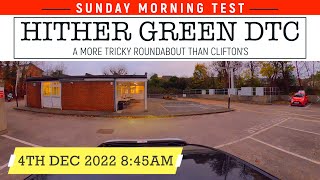 DRIVING TEST  HITHER GREEN DTC 04122022 0845AM drivingtestvideo hithergreentestroute ojkenny [upl. by Yna245]