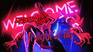 Spiderverse SpiderMan 2099 Theme x Whats Up Danger In Night City RemixMashup [upl. by Isiahi504]