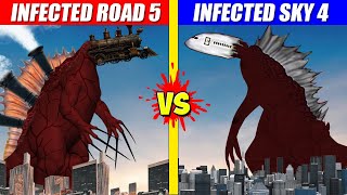 Infected Road 5 TR56 vs Infected Sky 4 B78 [upl. by Dnomhcir]